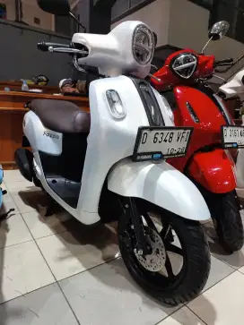 YAMAHA FAZZIO LUX, KM 6000, Bergaransi, Hub. Sri Sanjaya Motor