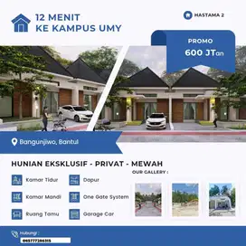 RUMAH YOGYAKARTA BANGUNJIWO DEKAT RINGROAD DAN UMY