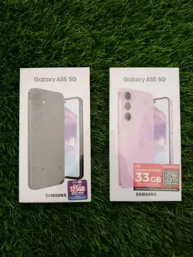 Ready Baru Samsung A55 5G 8/256 garansi Sein 1 tahun