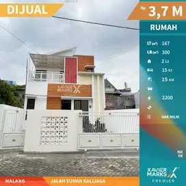 Dijual Rumah Kos Jalan Sunan Kalijaga Malang Full Furnish Dekat Kampus