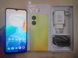 Vivo Y16  3 32
 Mulus 
Resmi VIVO 
Full Set