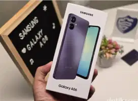 Redy Samsung galaxy A06 4/64 NEW Garansi Resmi 1thn