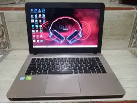 Laptop asus gaming n design core i3 gen 6 ram 12gb ssd 128gb hdd 320gb