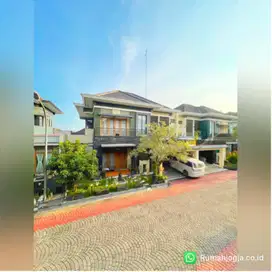 rumah mewah dlm perumahan elit palagan asri 3 pinggir jln raya palagan