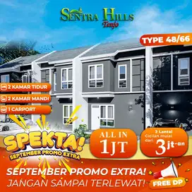 RUMAH 48/66 SENTRA HILLS TENJO