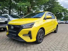 DAIHATSU NEW AYLA 1.2 R ADS MATIC 2024 KUNING KM 11RB