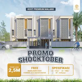 KOST PREMIUM MALANG HANYA 250 METER DEPAN KAMPUS UMM