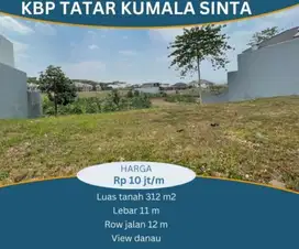 Murah  Tanah kavling view danau kota baru parahyangan, bandung