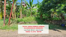 Di jual tanah permata semeru gajah mungkur semarang