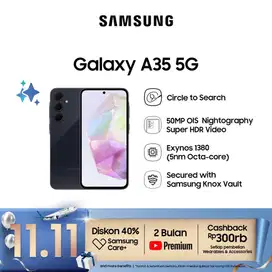 Samsung A35 5G Harga 8/128 4.699.000 (Bisa Kredit)