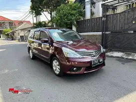 DP MURAH | Nissan Grand Livina XV 1.5 AT 2013 Merah Tua Pajak panjang