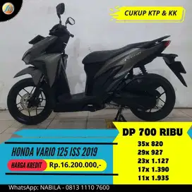 DP CUMA 700RIBU ANGSURAN TERJANGKAU HONDA VARIO 125 ISS 2019