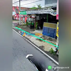 tanah murah sangat strategis pinggir jalan raya kaliurang Km 7