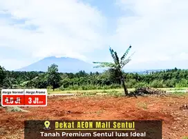 Tanah Murah Bogor Dekat AEON Mall Sentul Cicil 12x Non Bunga