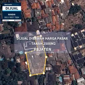 Rumah Tua Hitung Tanah Dijual Pejaten Barat Turun Harga Luas 2500 m2