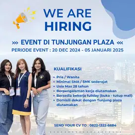 Lowongan Event di Tunjungan Plaza