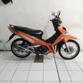 Supra X 125 2017 Orange Mesin Alus