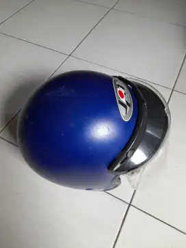 CUCI GUDANG HELM JPN BIRU