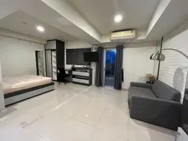 Disewa Apartemen Wave - Type Studio Furnished Luas 47m2 Extra Balkon