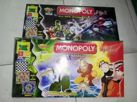 Mainan Anak Monopoli Besar 5in1