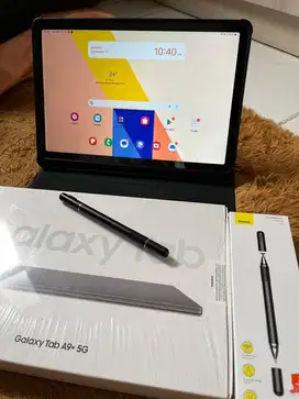 Galaxy Tab A9+ 5g like new, garansi