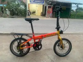 Sepeda lipat 16 inch speed 7