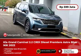 [11 SEATER] Kia Grand Carnival 2.2 CRDi Diesel Premiere Blue NIK 2022