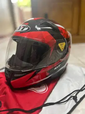 Helm KYT K2 Rider Diamond Red