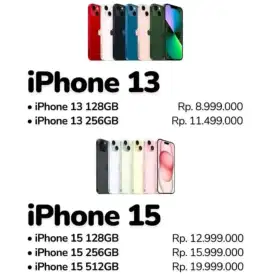 IPhones 15 128GB  bisa cicilan