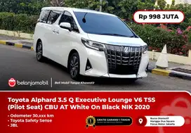 [RARE] Toyota Alphard 3.5 Q Executive Lounge V6 CBU AT NIK 2020