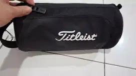 Pouch Titleist Golf Black Brand new baru original