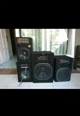 Speaker aktif 6inch, 8inch sudah subwoofer