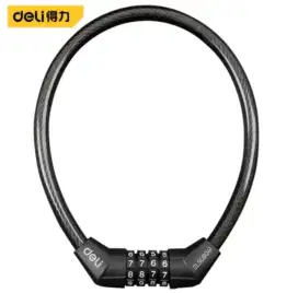 Deli Bar Lock Gembok Angka Hitam Ori