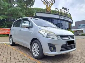 SUZUKI ERTIGA GX DOUBLE BLOWER AT MATIC 2013 SILVER KM 189RB