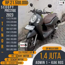 NEW SCOOPY PRESTIGE 2024 JUAL CASHCREDIT DP MULAI 1,4JTAAN