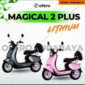 E-BIKE SEPEDA LISTRIK OFERO MAGICAL 2 PLUS LITHll SPEED40 KM SPEED600W