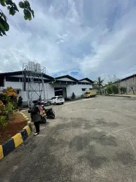 DISEWA GUDANG AKSES 40FT ADA MESS DI KAWASAN INDUSTRI PASAR KEMIS