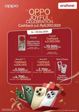 OPPO CASHBACK SPESIAL NATAL & TAHUN BARU