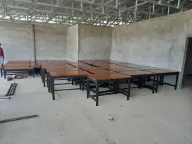 Meja warung makan, meja Cafe resto dan dagang,  meja dapur kompor