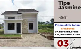 Promo Rumah Bedali Indah Lawang Malang Free biaya KPR, DP, BPHTB, SHM