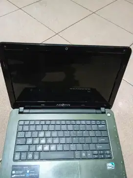 Laptop Advan normal semua