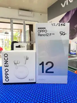 New OPPO  Reno 12F 5G 12/256 Cashback 300rb + Free Encho Buds