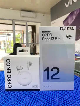 New OPPO Reno 12F 12/512 Cashbcak 300rb + Free Encho Buds