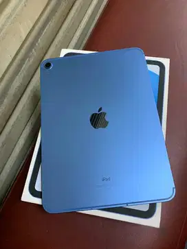 iPad 10 64gb Blue Cellular Wifi Garansi iBox Aktif Fullset Original