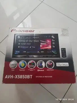 Dijual Head Unit Pioneer AVH X 5850 BT