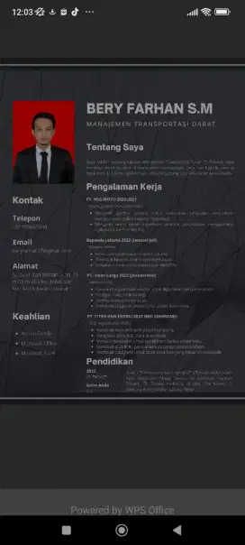 staf logistik, staf operasional, dispatcher trucking, leader produksi