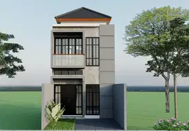 Dijual Rumah 2 lt on progres di Bumi Puspitek Asri (tengah2 BSD City)