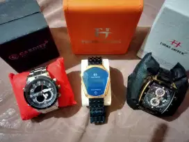 jam tangan pria rantai keren