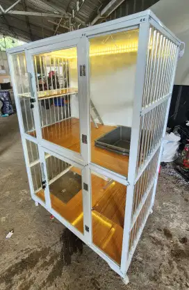 Kandang Kucing kaca