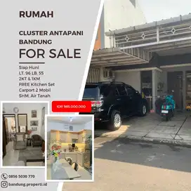 Jarang Ada Rumah Cluster Antapani City Bandung